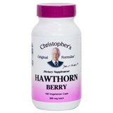 Christopher's Original Formulas Hawthorn Berry Vegetarian Capsules (2 Pack) - Biosource Nutrition