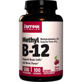 Jarrow Formulas Methylcobalamin (Methyl B-12) 500 mcg 100 Lozenges - Biosource Nutrition