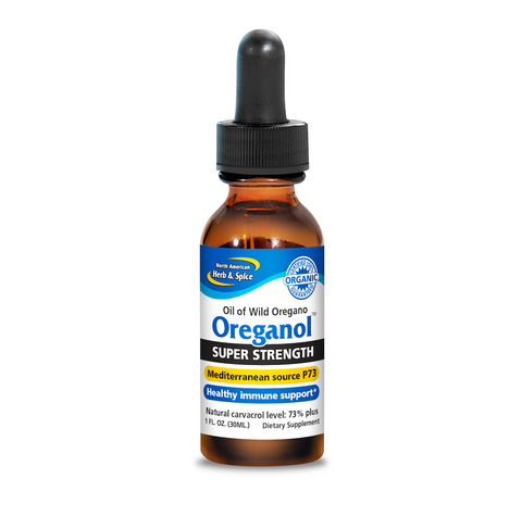 North American Herb & Spice Oil of Oreganol Super Strength 1 fl oz - Biosource Nutrition